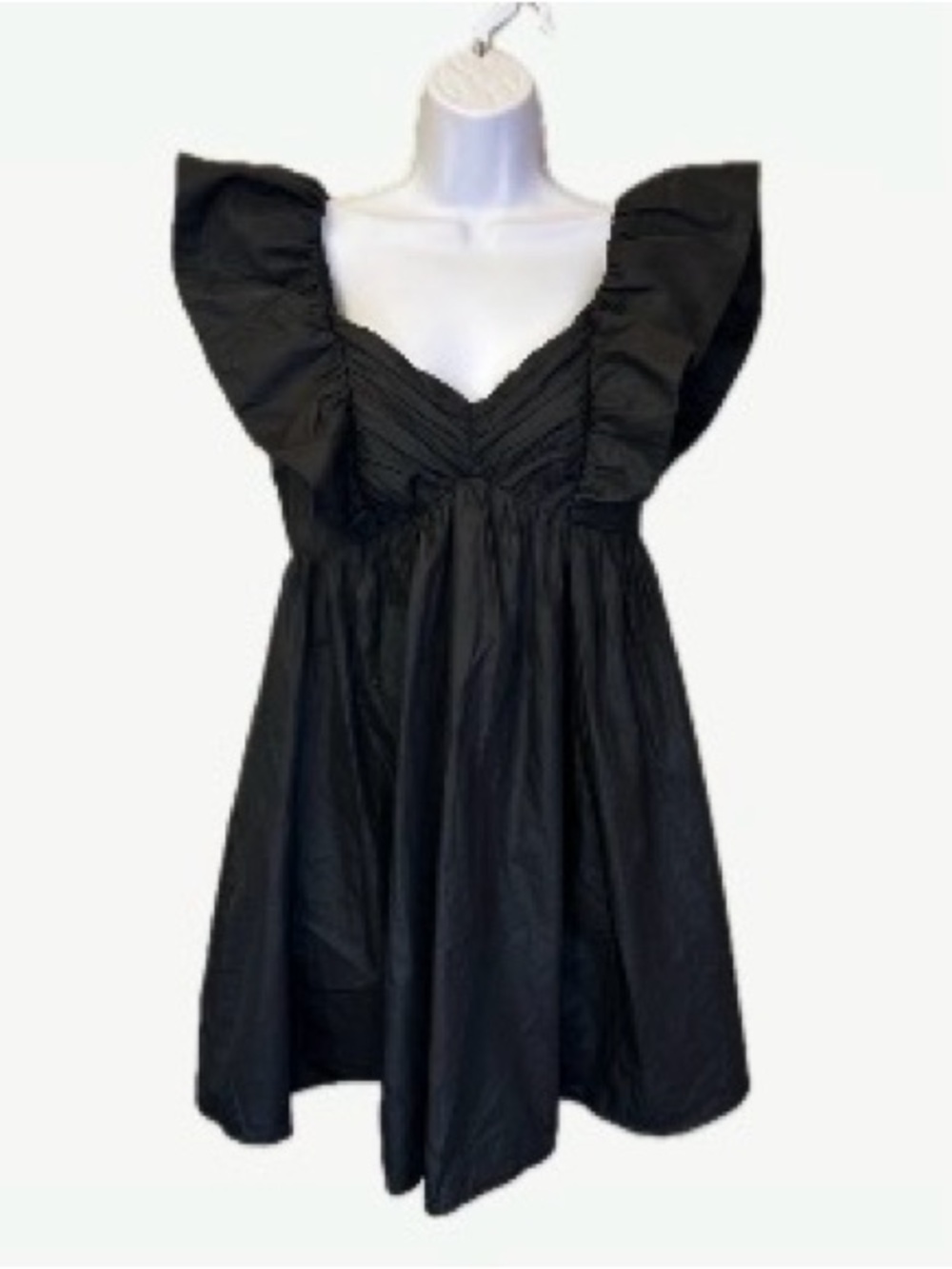 Entro Black Mini Dress Size L